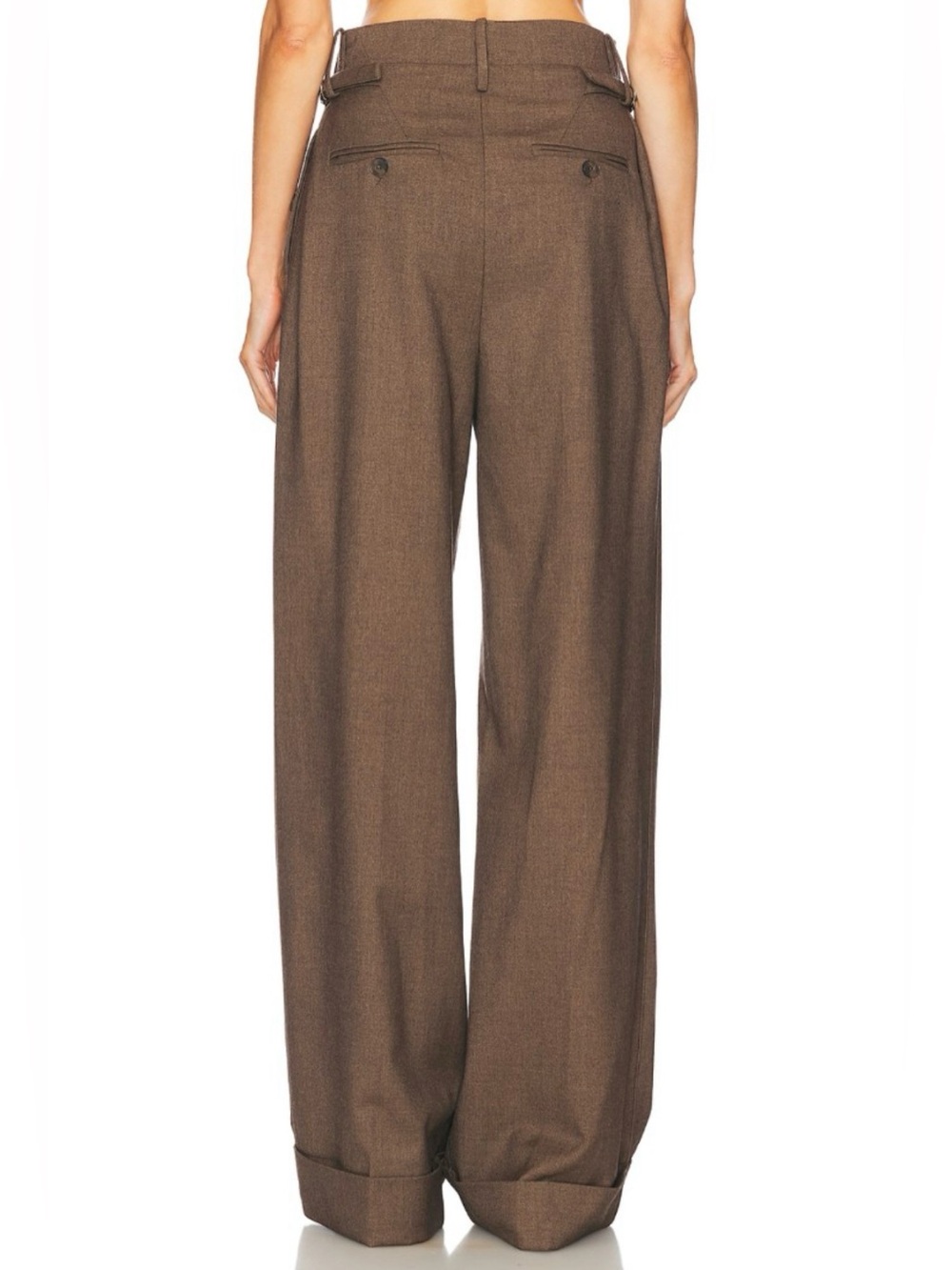 HELSA High-Waist Pleated Trousers, NWOT, size M - Picture 4 of 6